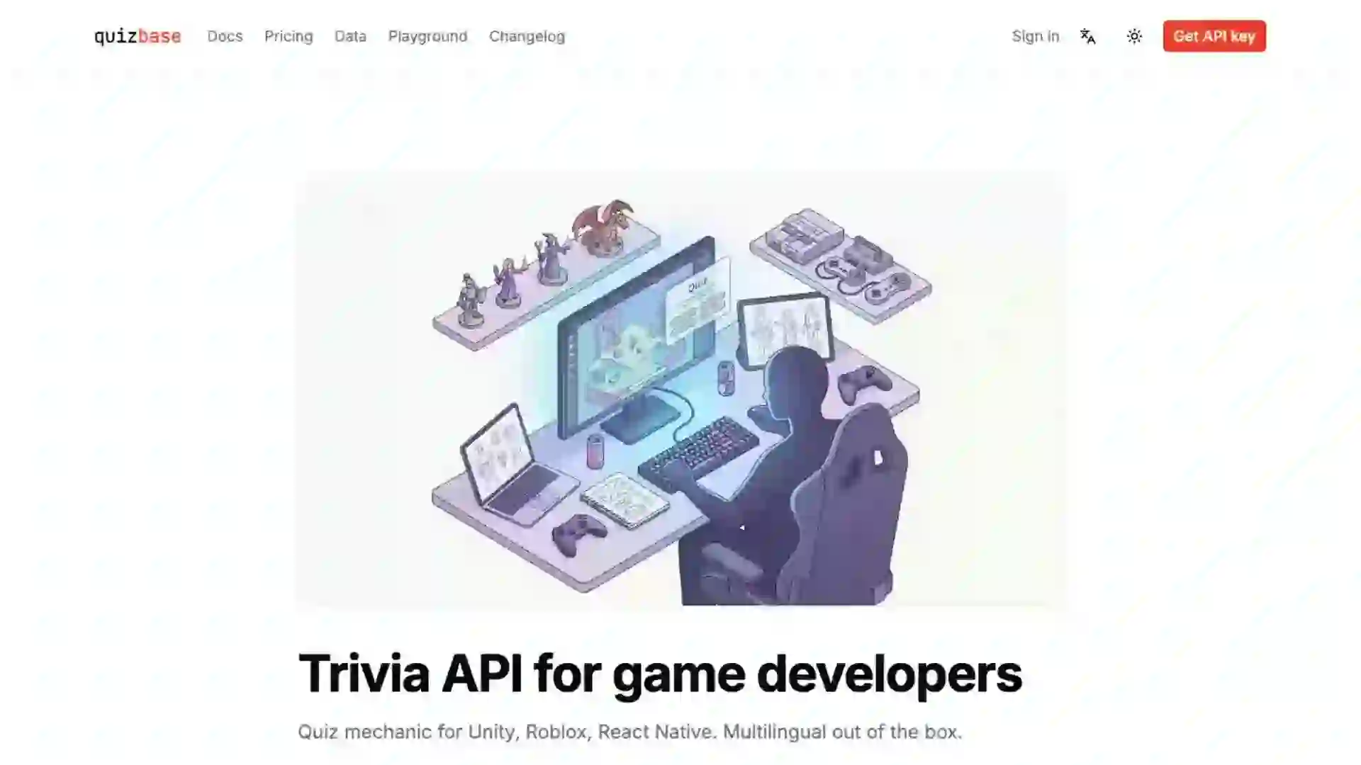 Building a React Native quiz game with QuizBase — 25 second demo